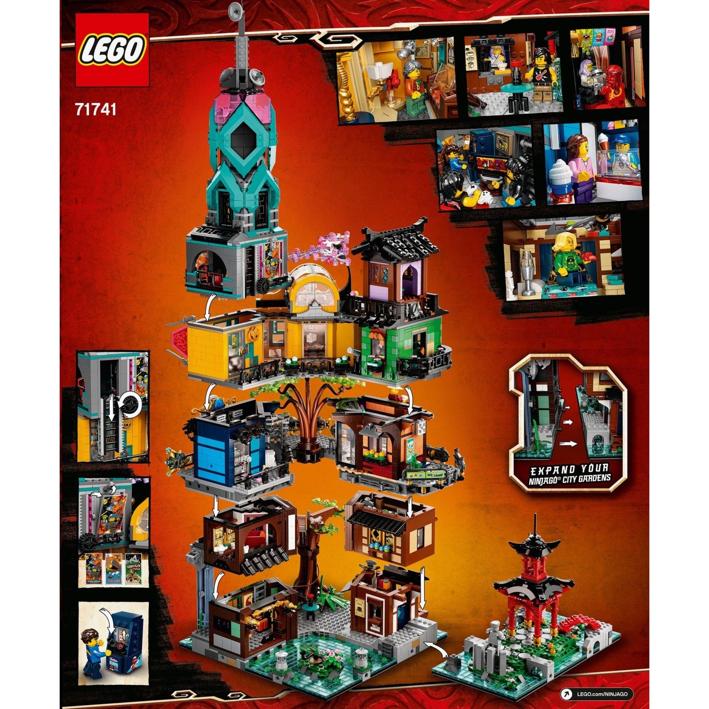 NINJAGO City Gardens | Ninjago | 71741