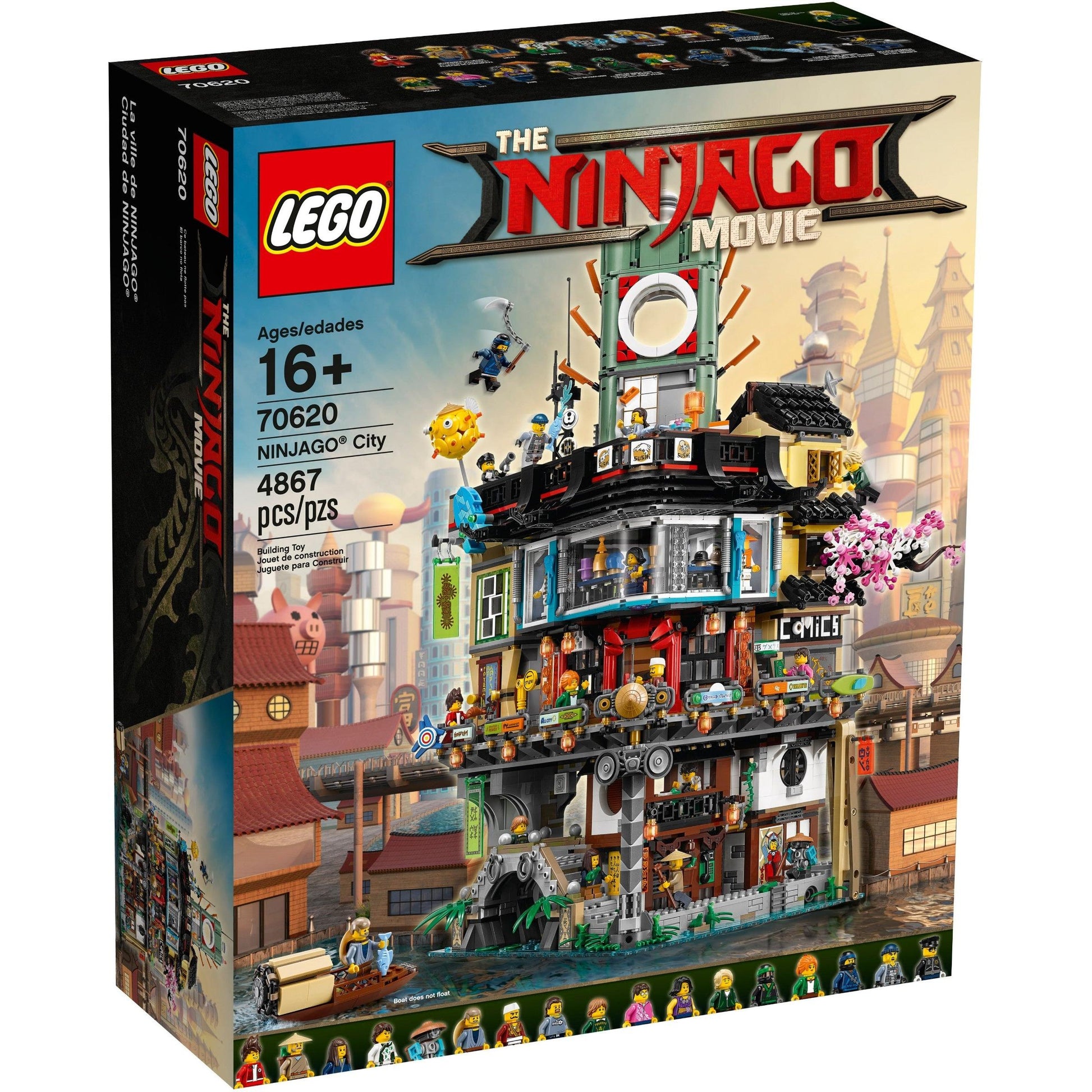 NINJAGO City | The LEGO Ninjago Movie | 70620