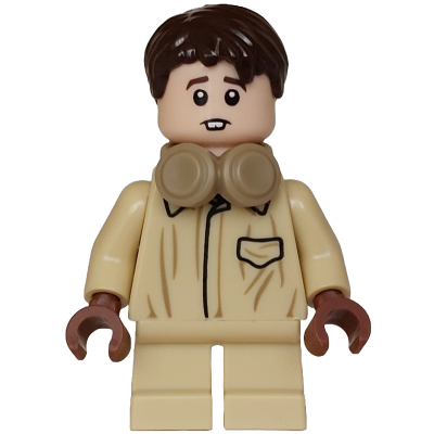 Neville Longbottom - Coveralls, Headphones, Tan Short Legs, Tooth Gap / Lopsided Smile | hp569