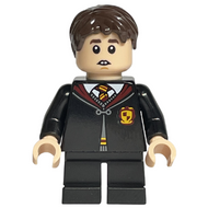 Neville Longbottom - Gryffindor Robe Clasped, Black Short Legs | hp299
