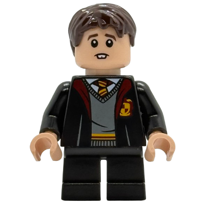 Neville Londubat - Robe Gryffondor ouverte, jambes courtes noires | hp543