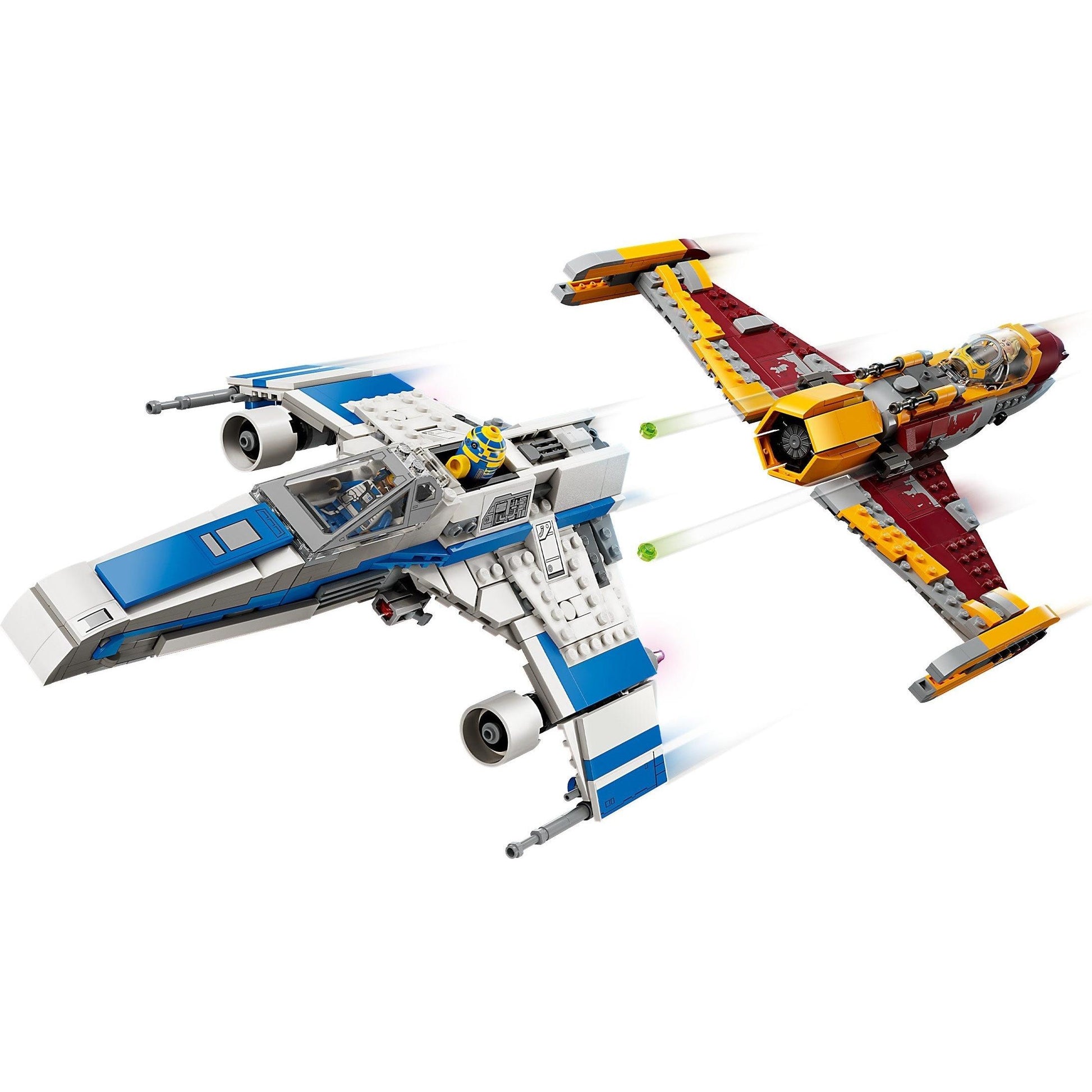 E-wing de la Nouvelle République contre le chasseur stellaire de Shin Hati | Star Wars | 75364