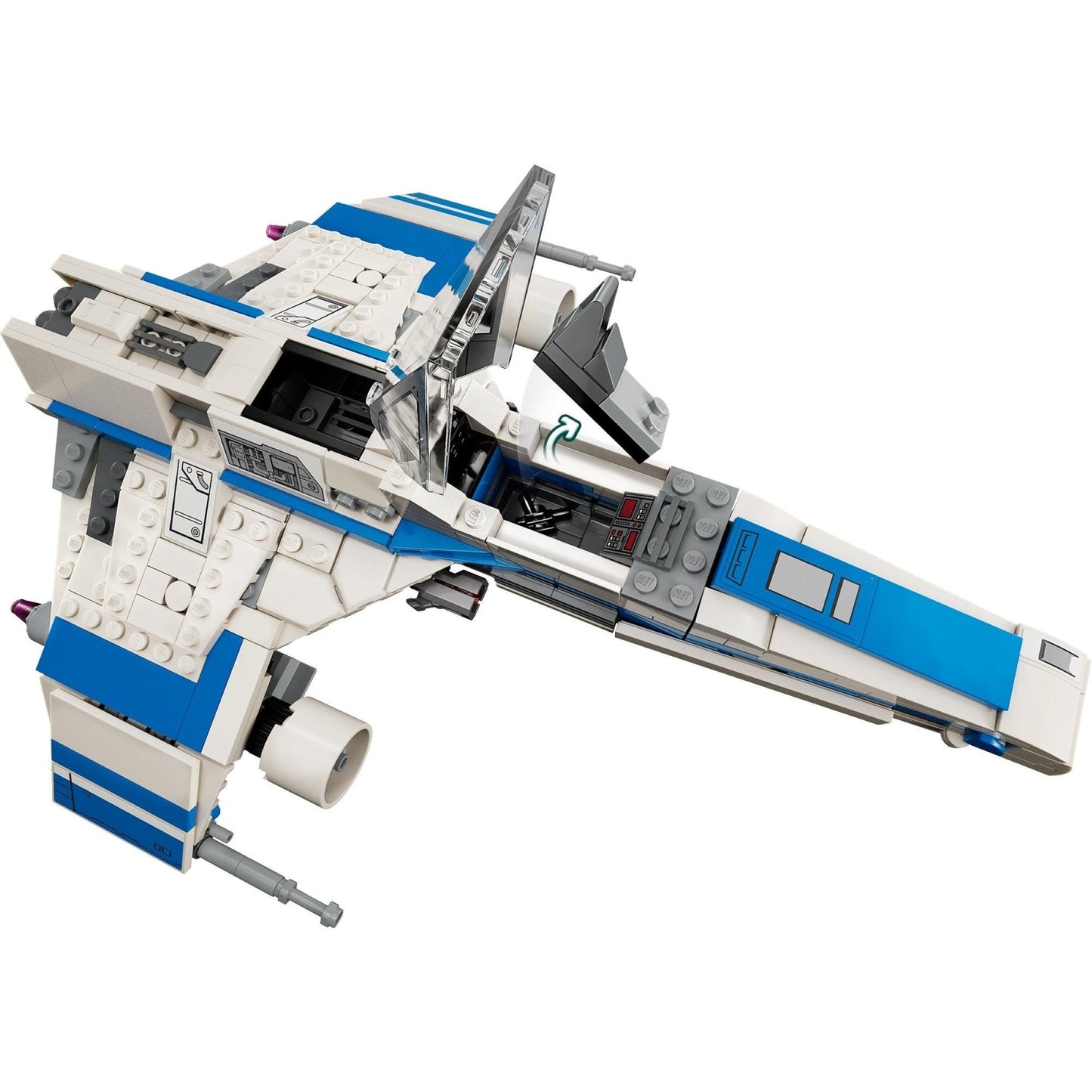 New Republic E-wing vs. Shin Hati's Starfighter | Star Wars | 75364