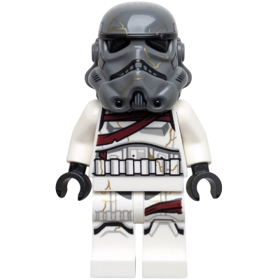 Night Trooper - Dark Bluish Gray Helmet | sw1417