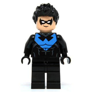 Nightwing - White Eye Holes and Blue Chest Symbol | sh0294