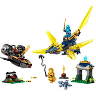 La bataille du bébé dragon de Nya et Arin | Ninjago | 71798