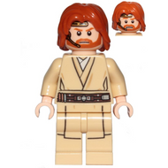 Obi-Wan Kenobi (cheveux mi-longs ébouriffés avec raie au milieu et casque audio) | sw0846