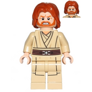 Obi-Wan Kenobi (Mid-Length Tousled with Center Part Hair) | sw0489