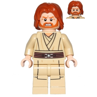 Obi-Wan Kenobi (Mid-Length Tousled with Center Part Hair) | sw0489