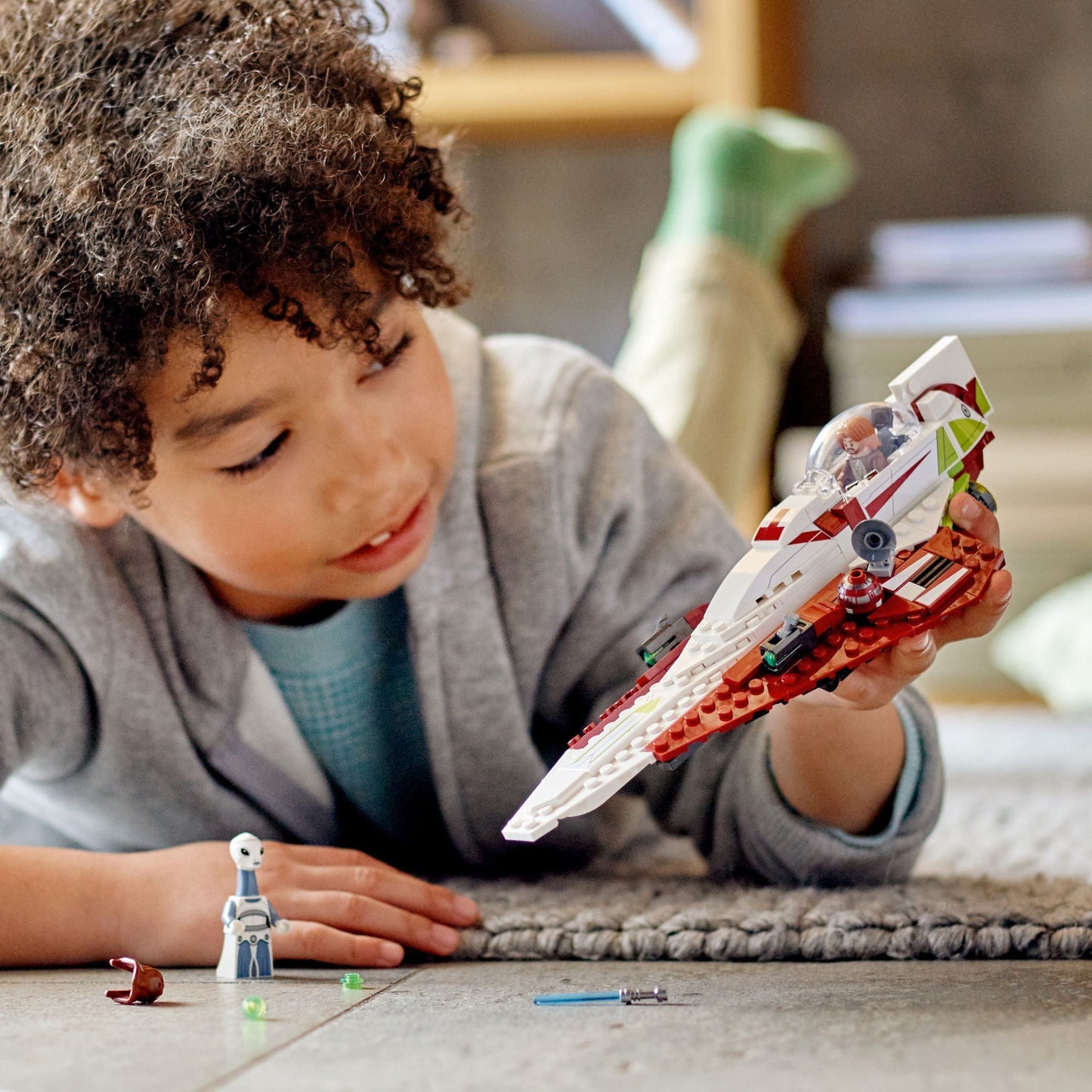 Obi-Wan Kenobi's Jedi Starfighter | Star Wars | 75333