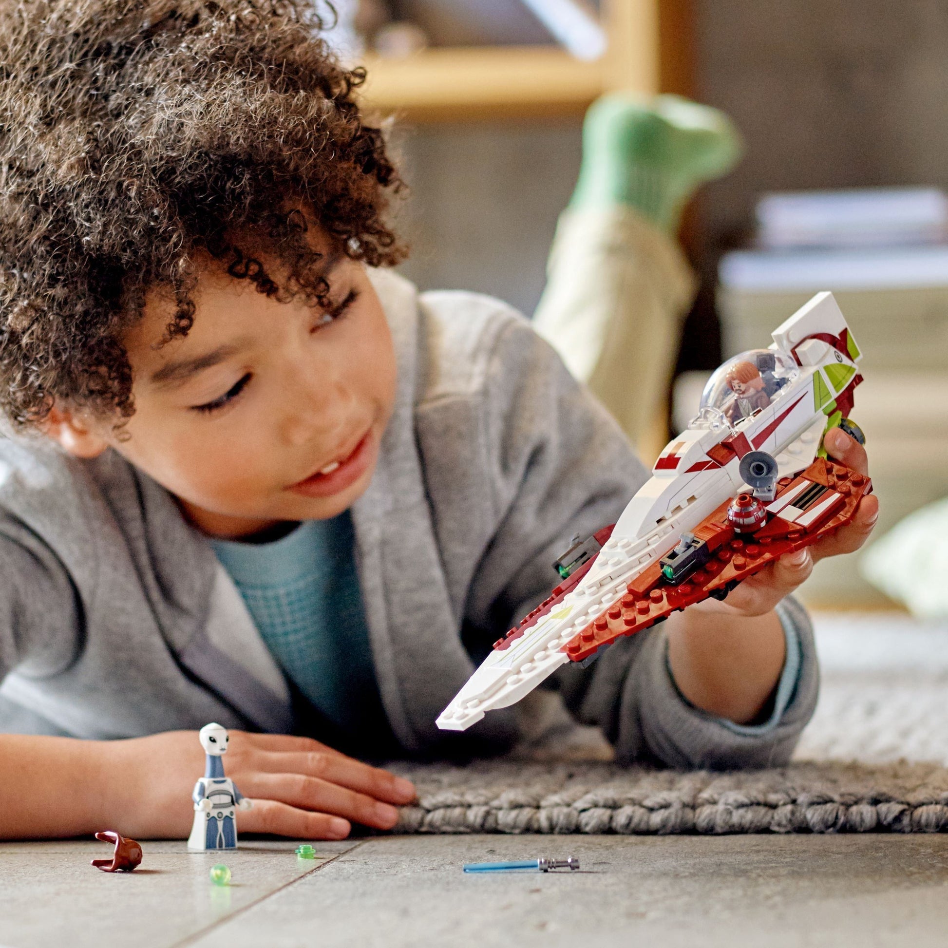 Obi-Wan Kenobi's Jedi Starfighter | Star Wars | 75333