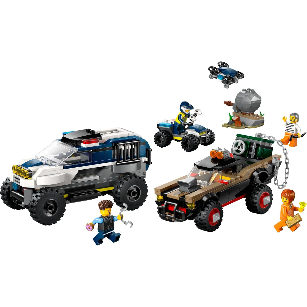 Off-Road Police Car Chase | City | 60449