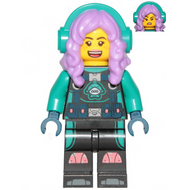 Parker L. Jackson - Diving Suit with Headphones (Open Mouth Smile / Disgusted) | hs058