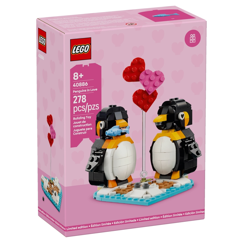 Pingouins amoureux | Saisonnier | 40886