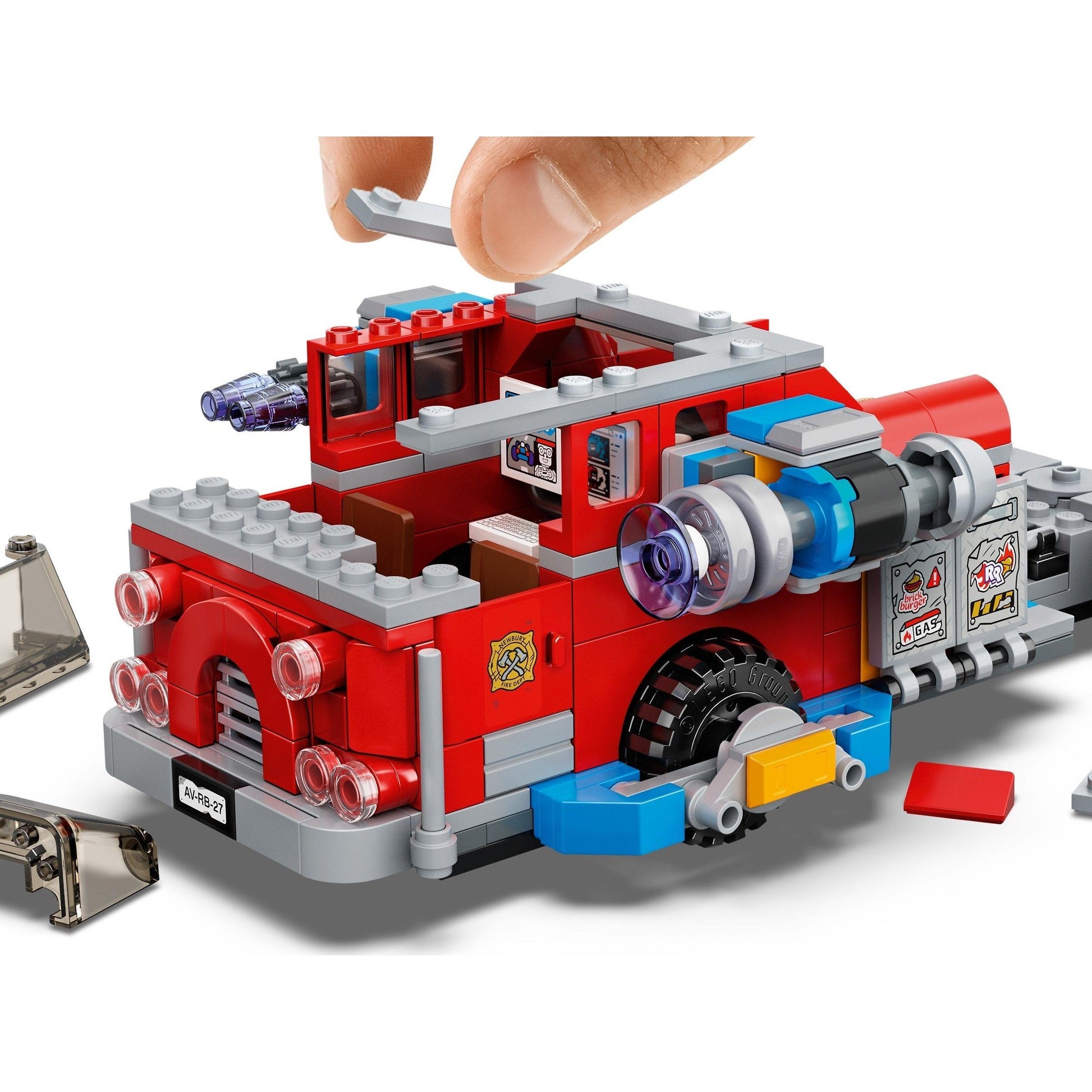 Camion de pompiers Phantom 3000 | Côté caché | 70436