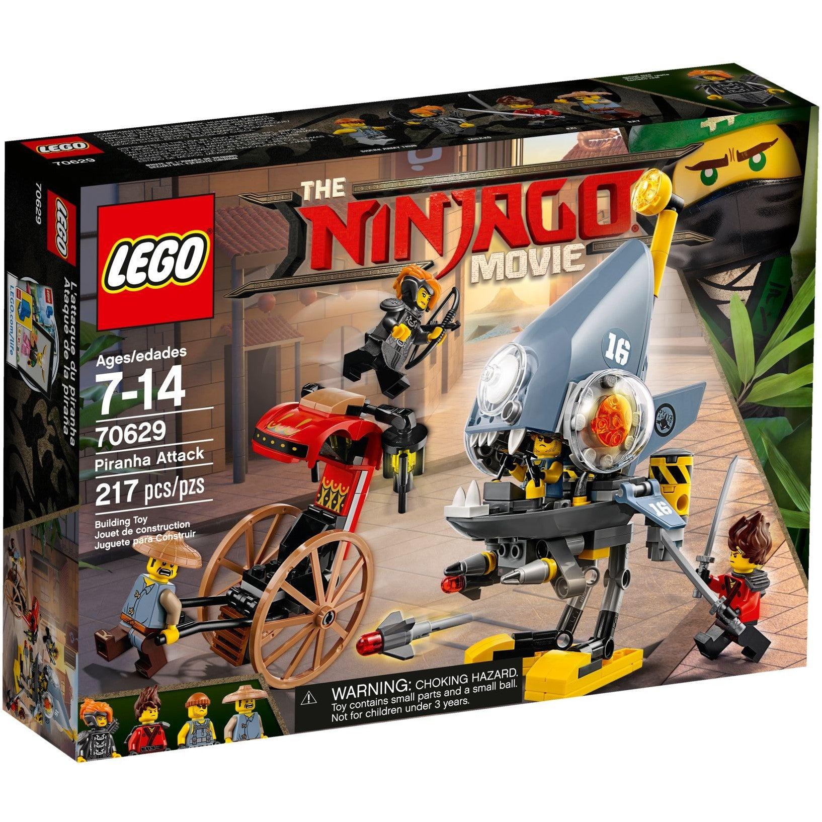 Piranha Attack | The LEGO Ninjago Movie | 70629