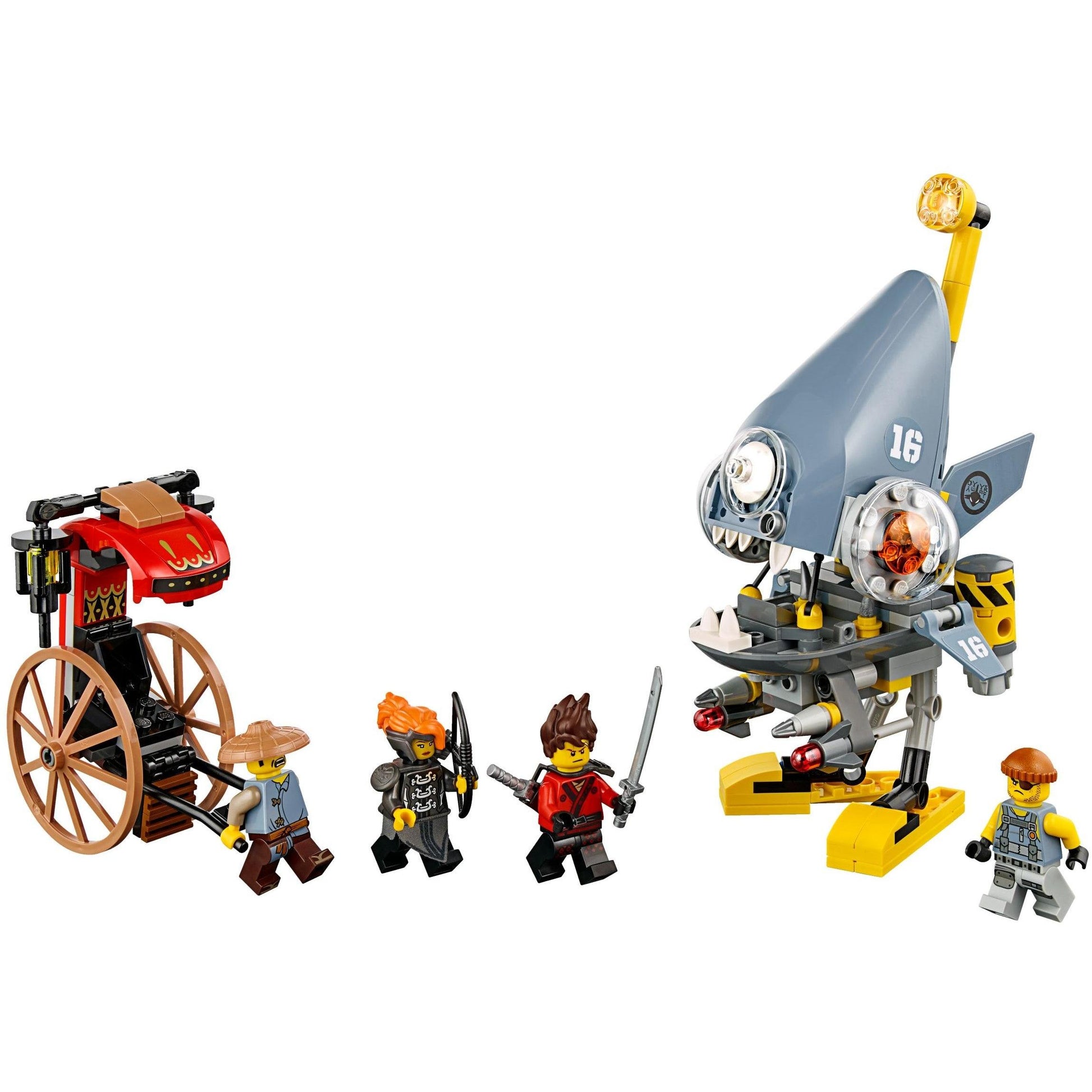 Piranha Attack | The LEGO Ninjago Movie | 70629