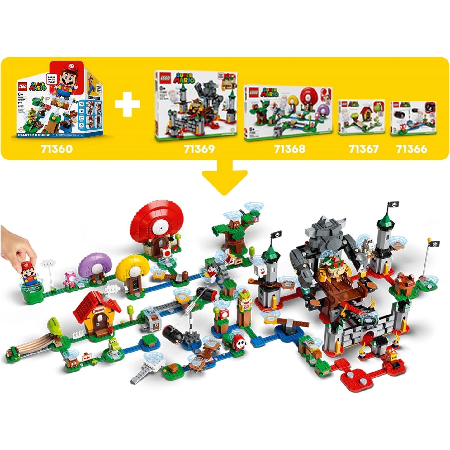 Piranha Plant Power Slide | Super Mario | 71365