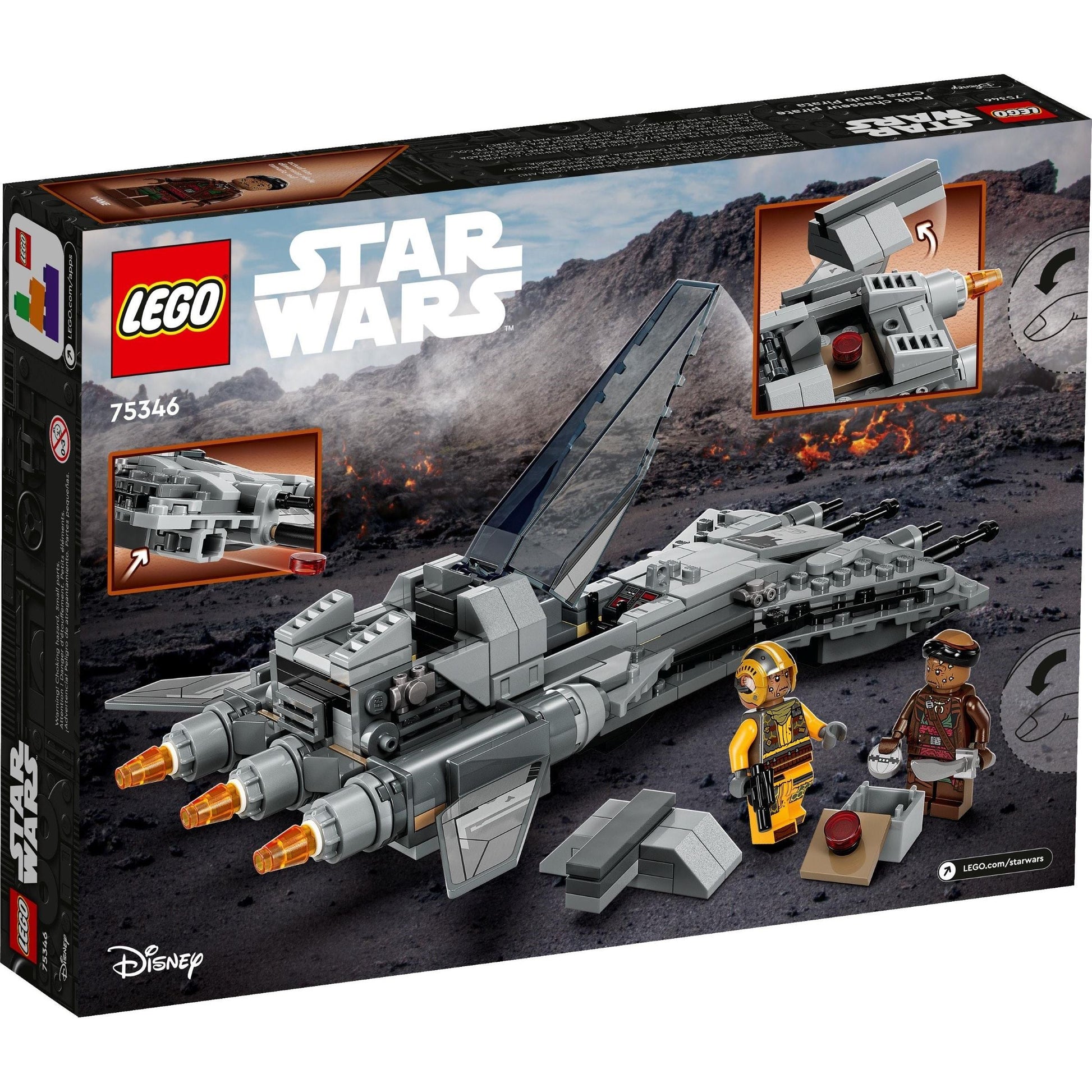 Pirate Snub Fighter | Star Wars | 75346
