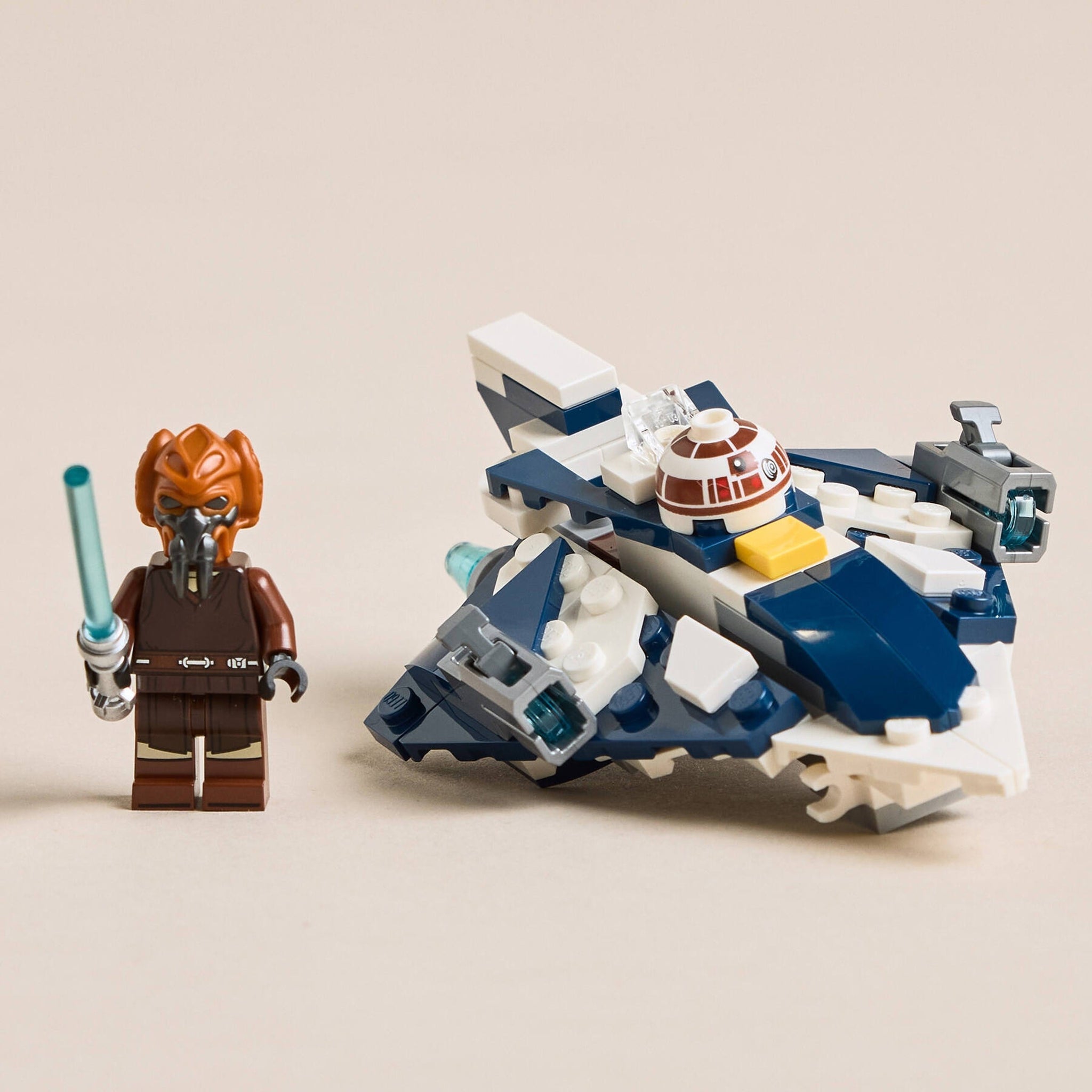 Plo Koon's Jedi Starfighter Microfighter | Star Wars | 75400