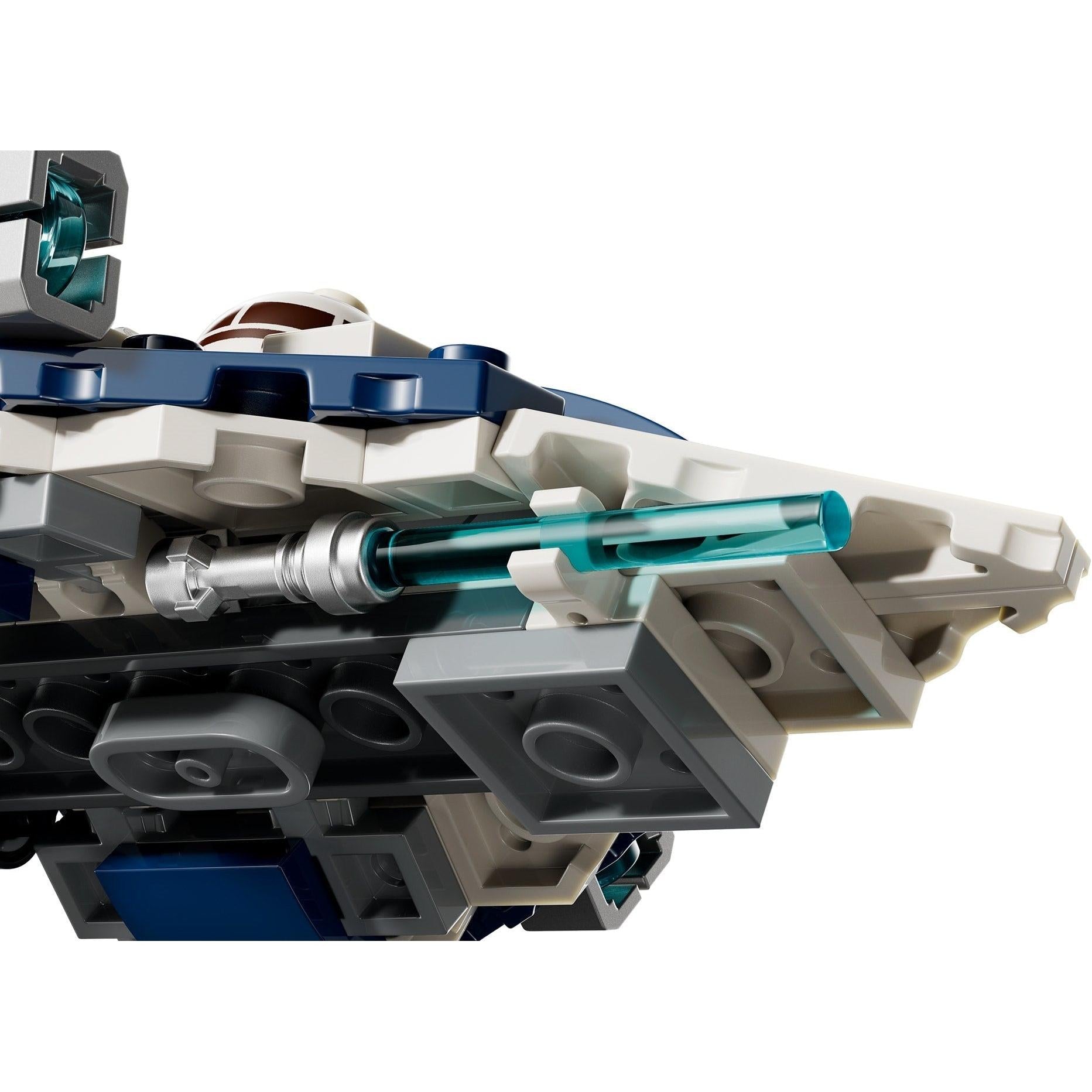 Plo Koon's Jedi Starfighter Microfighter | Star Wars | 75400
