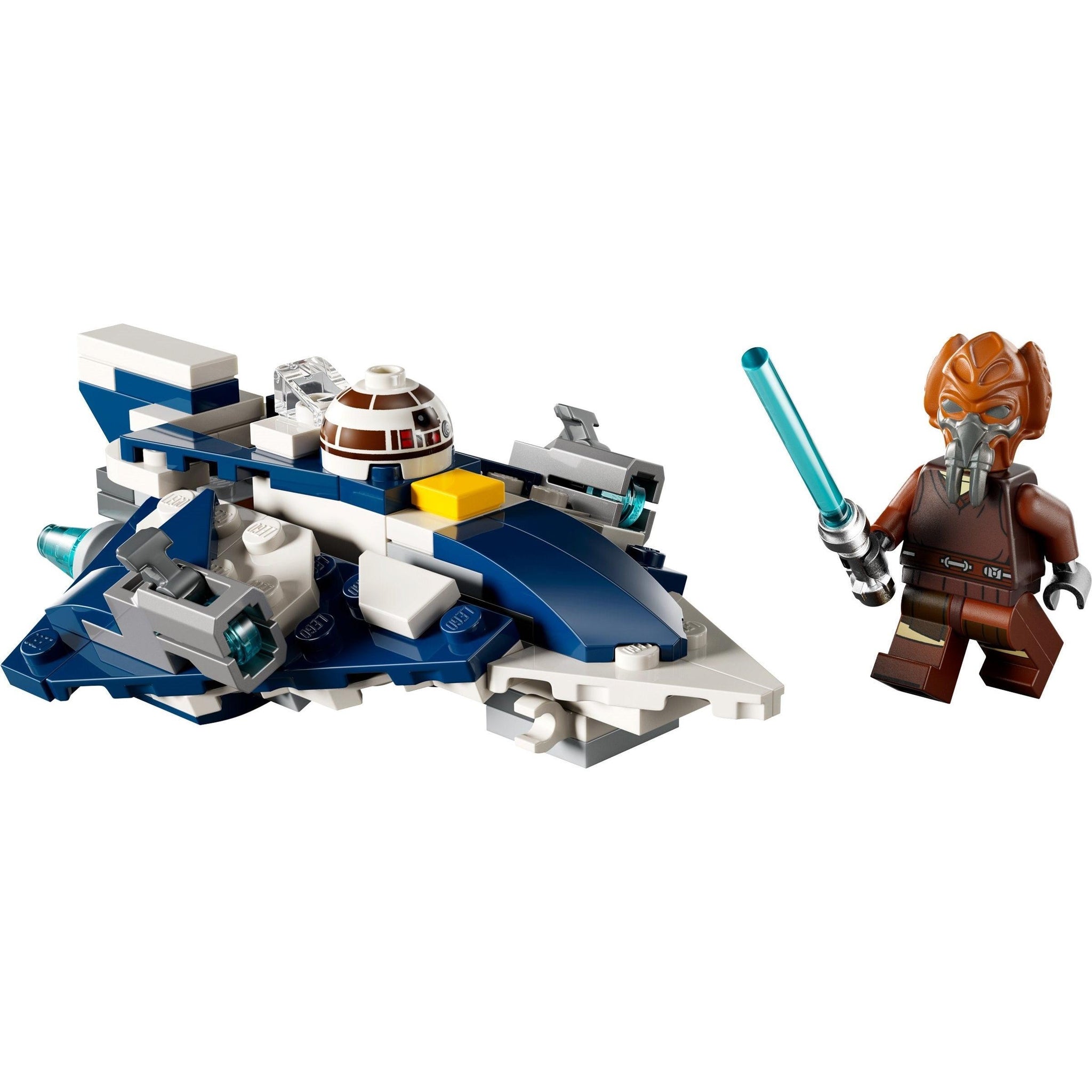 Plo Koon's Jedi Starfighter Microfighter | Star Wars | 75400