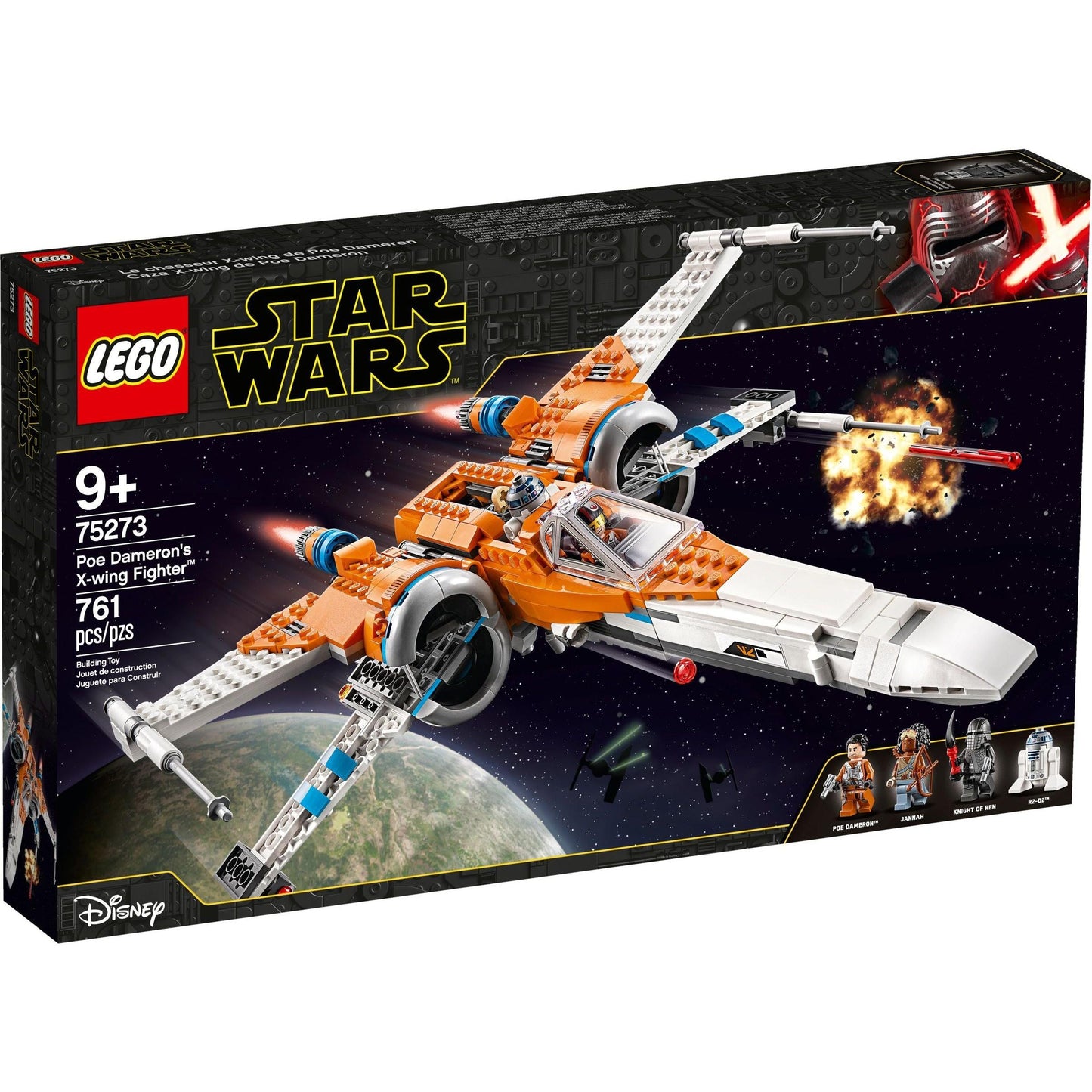 Poe Dameron's X-wing Fighter | Star Wars | 75273