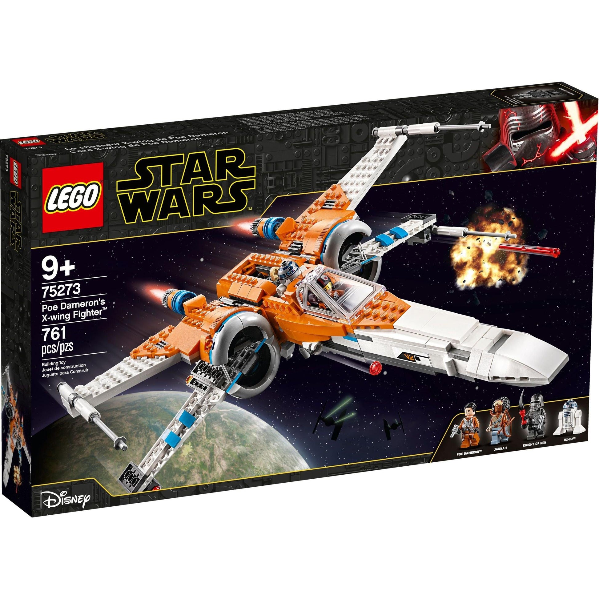 Poe Dameron's X-wing Fighter | Star Wars | 75273