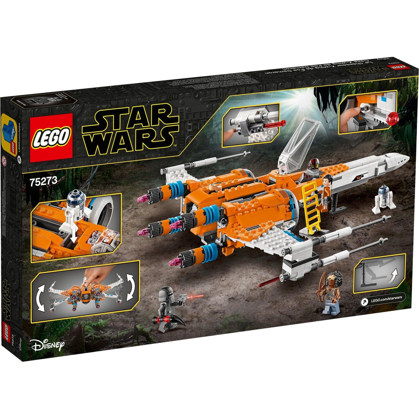 Poe Dameron's X-wing Fighter | Star Wars | 75273