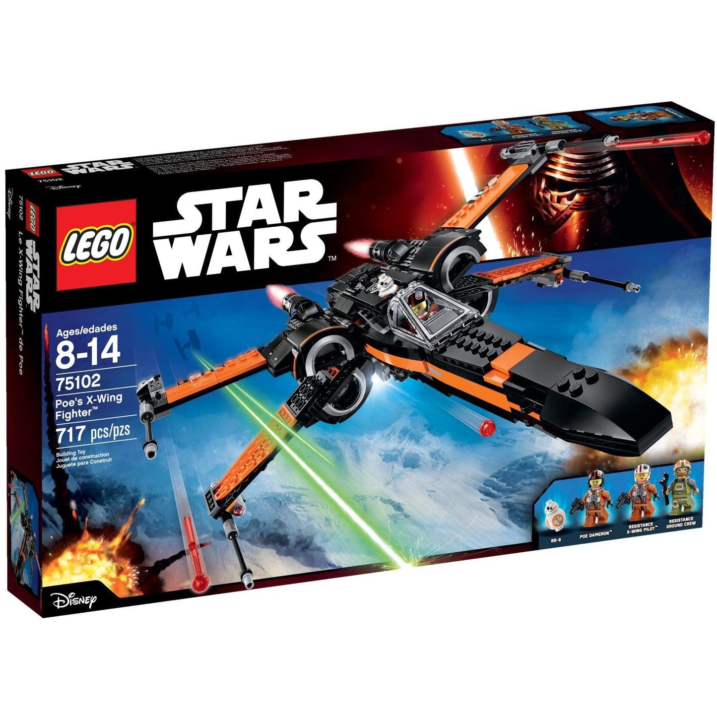 Poe's X-wing Fighter | Star Wars | 75102