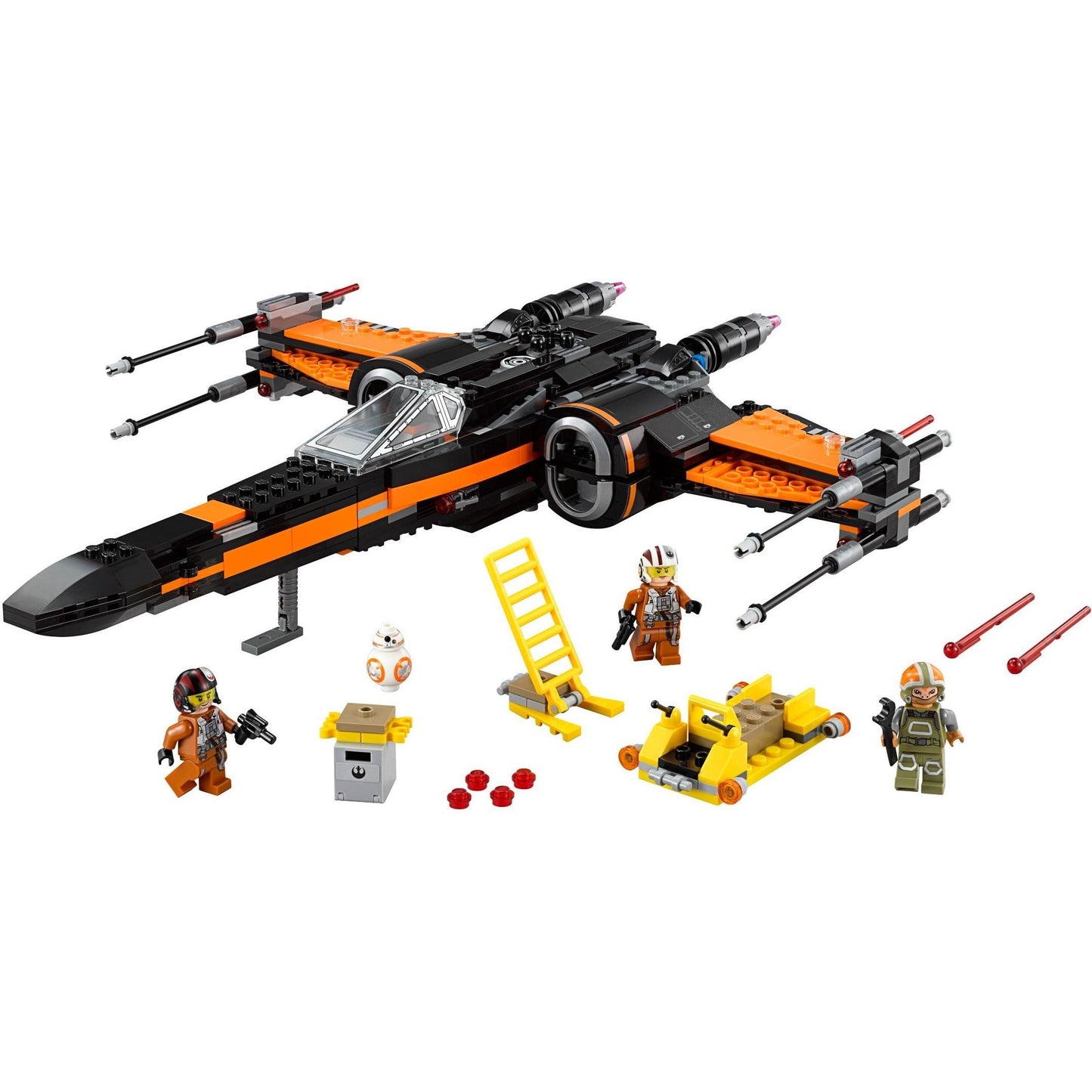 Poe's X-wing Fighter | Star Wars | 75102