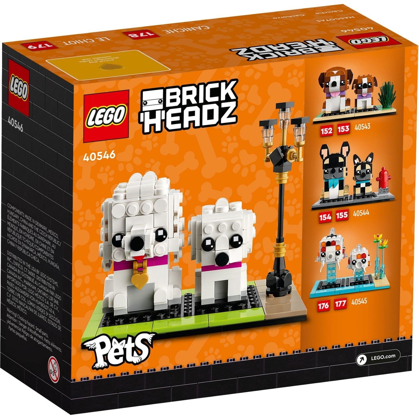 Poodles | BrickHeadz | 40546