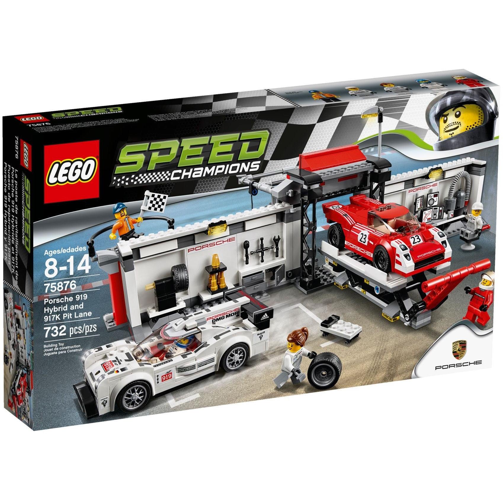 Porsche 919 Hybrid and 917K Pit Lane | Speed Champions | 75876