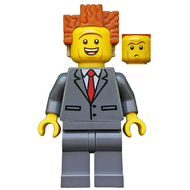 President Business - Smiling, Raised Eyebrows | tlm095