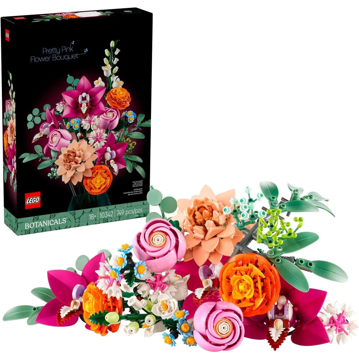 Pretty Pink Flower Bouquet | Botanicals | 10342