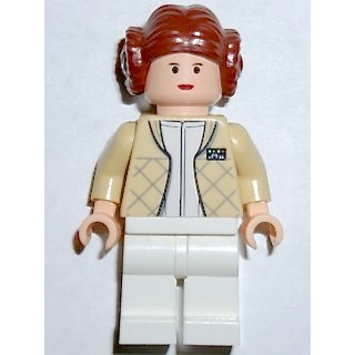 Princesse Leia - Tenue de Hoth, Cheveux texturés avec chignons