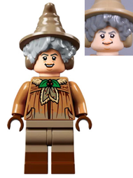 Professor Pomona Sprout - Dirty Cloak, Dark Tan Legs with Reddish Brown Boots | hp270