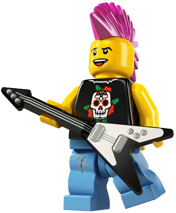 Punk Rocker | Collectable Minifigures | 8804-4