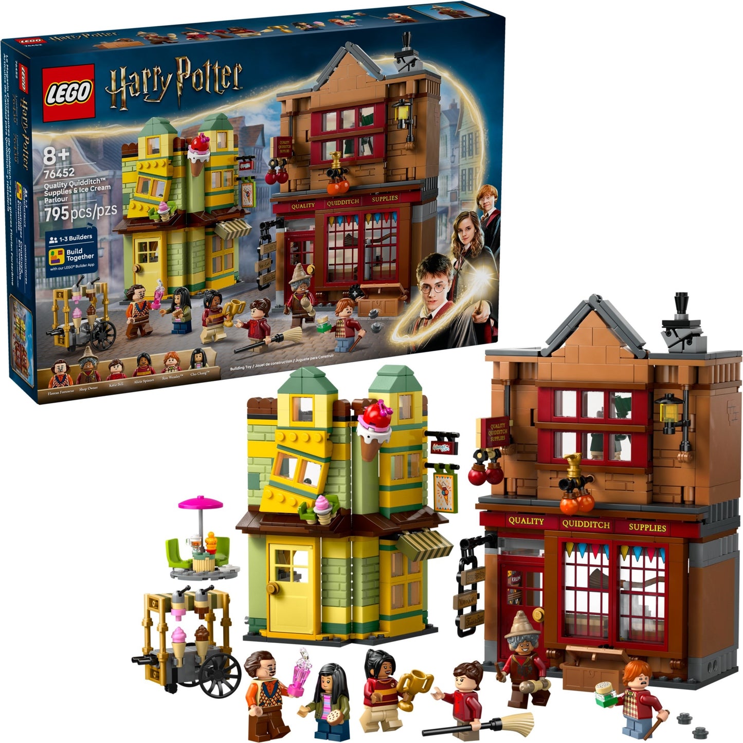 Quality Quidditch Supplies & Ice Cream Parlour | Harry Potter | 76452