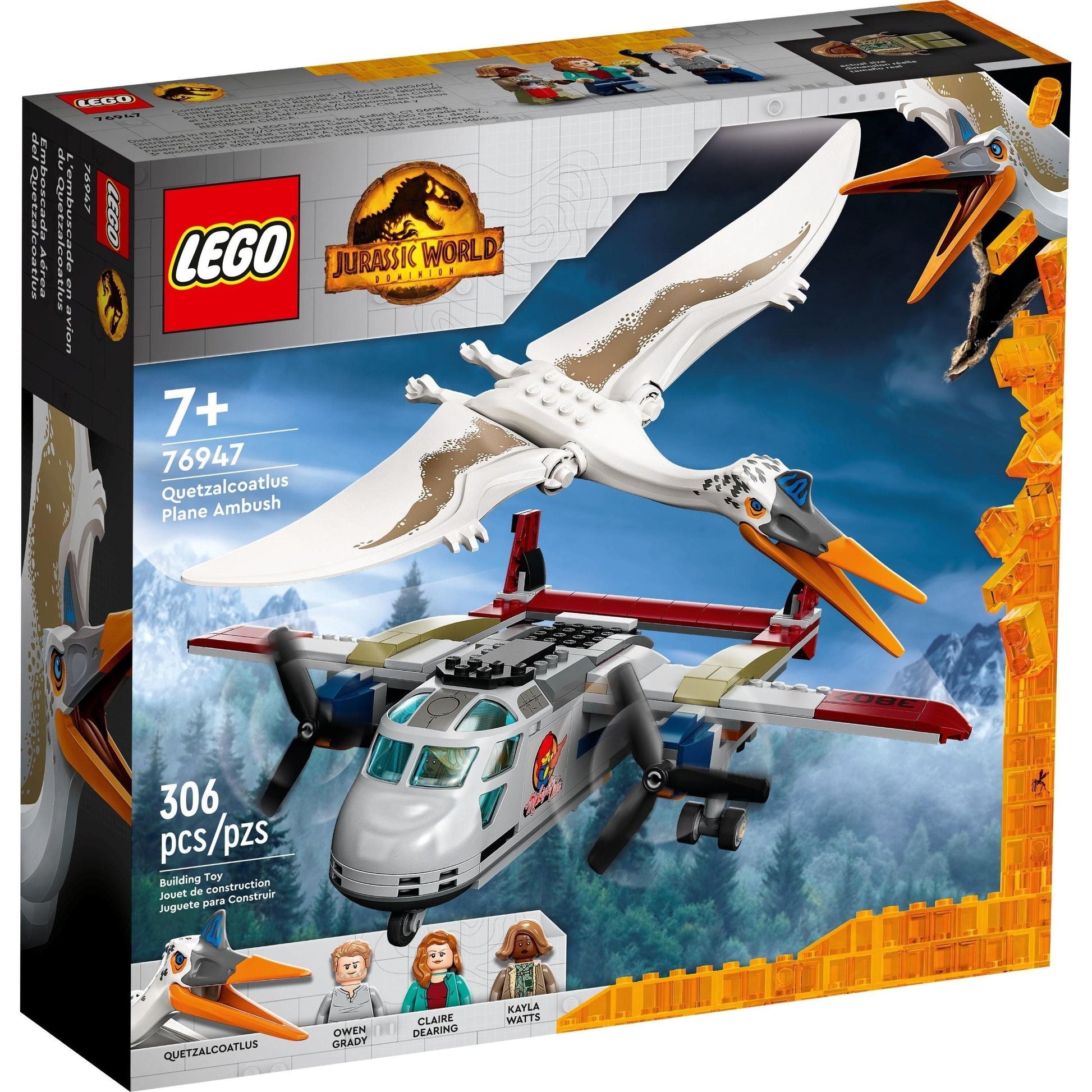 Quetzalcoatlus Plane Ambush | Jurassic World | 76947