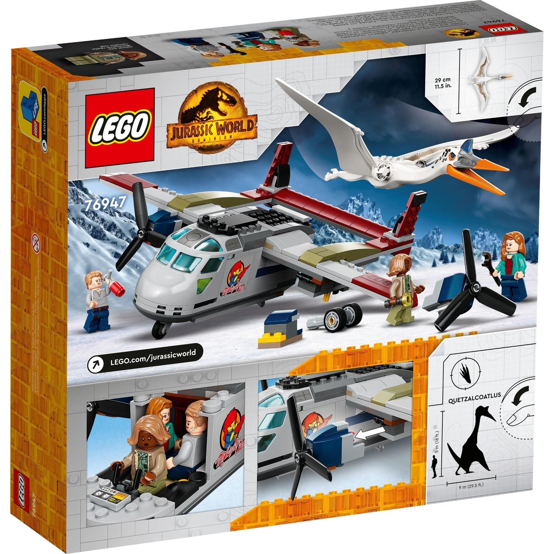 Quetzalcoatlus Plane Ambush | Jurassic World | 76947
