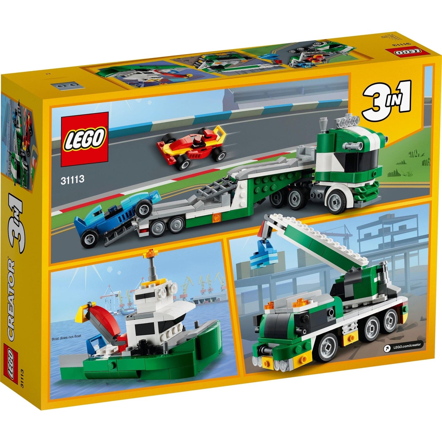 Race Car Transporter | Creator | 31113