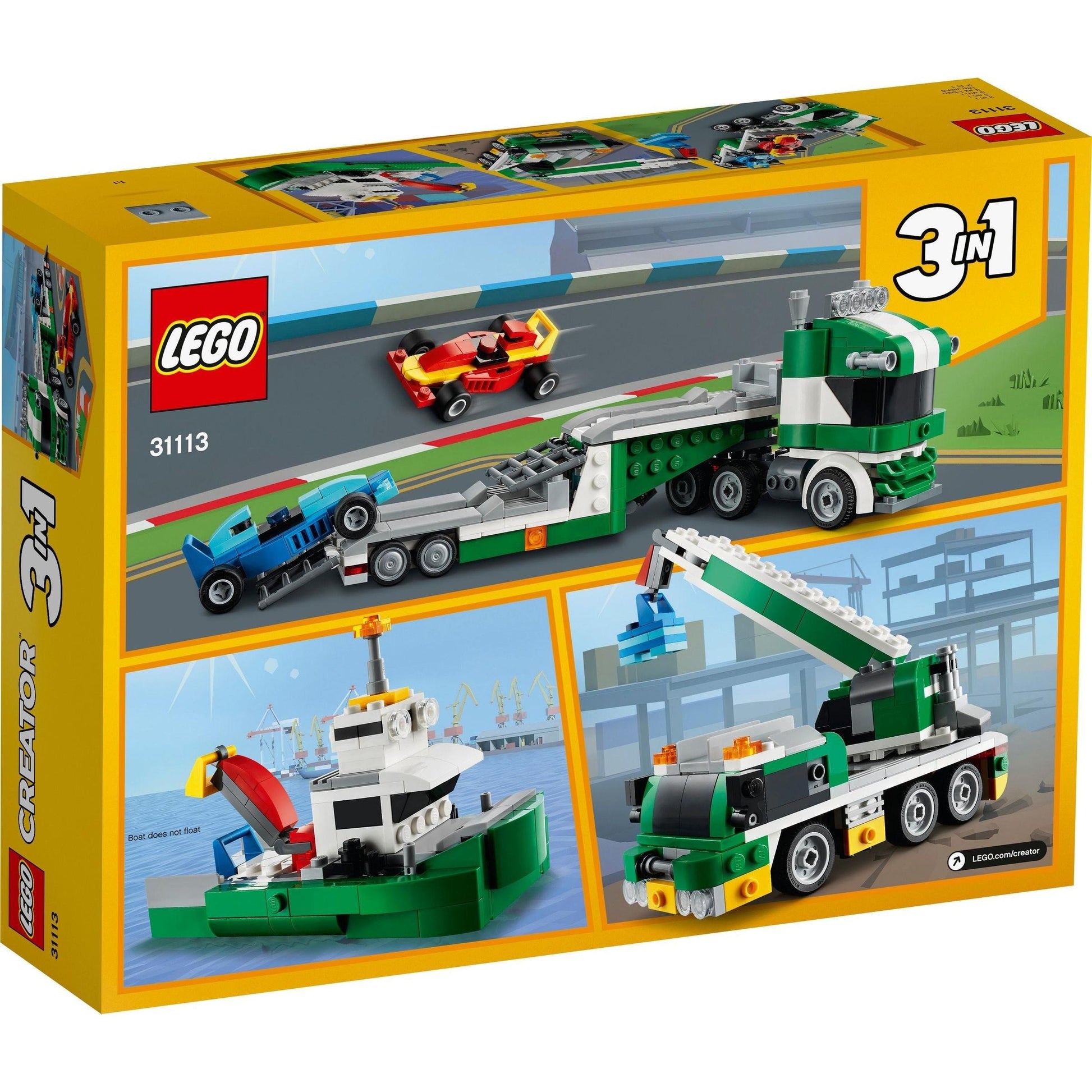 Race Car Transporter | Creator | 31113