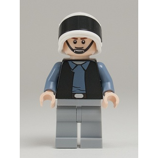 Soldat de la flotte rebelle - Gilet simple, sourire | sw0427