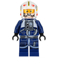 Pilote rebelle Y-wing (Combinaison bleu foncé) | sw0801