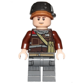 Rebel Trooper - Light Nougat Head, Helmet with Pearl Dark Gray Band (Private Calfor) | sw0805