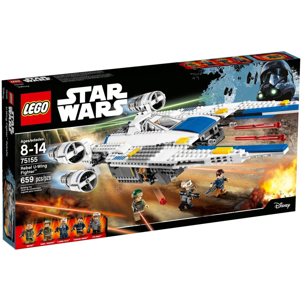Rebel U-wing Fighter | Star Wars | 75155