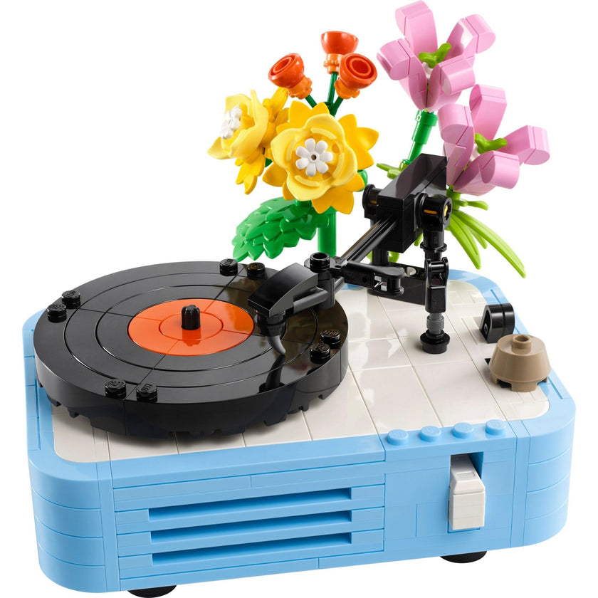 Platine vinyle à fleurs | Créateur | 31172