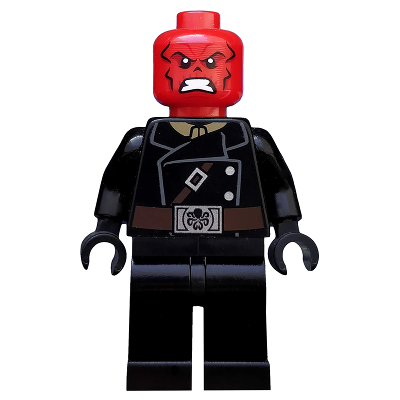 Red Skull - Dark Brown Belt | sh0107