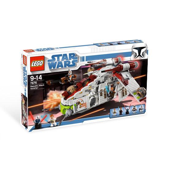 Republic Attack Gunship | Star Wars | 7676